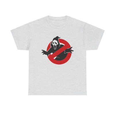 No Ghosts Allowed Unisex T-Shirt - Ghost Funny Clever Horror Movie Pop Culture Scary