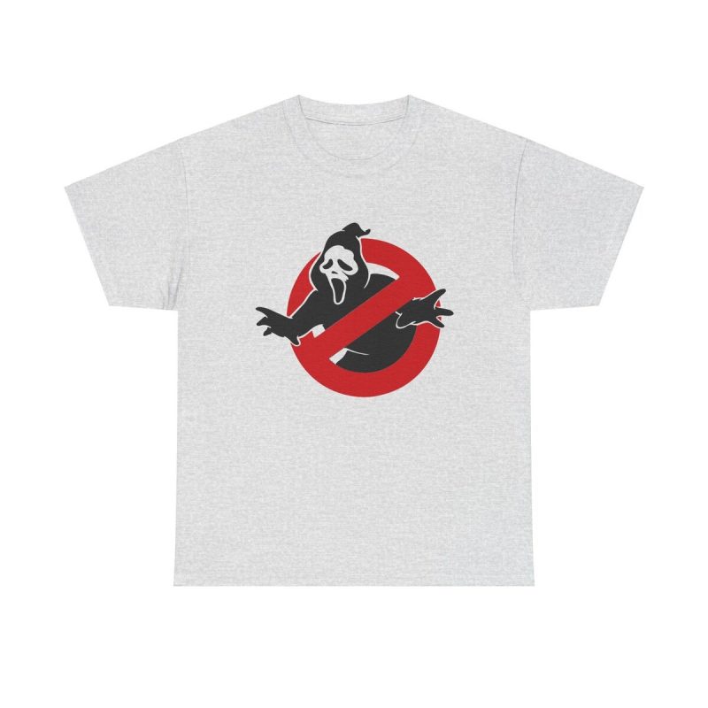 No Ghosts Allowed Unisex T-Shirt - Ghost Funny Clever Horror Movie Pop Culture Scary