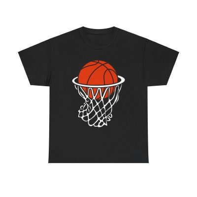 Nothing But Net Unisex T-Shirt - Basketball Sports Athlete Slam Dunk Hoops Court Art