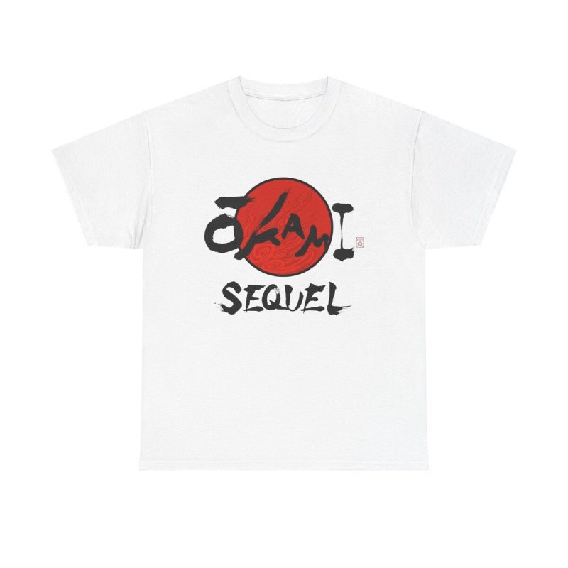 Okami Sequel Shirt - Capcom Video Game Gaming 2 Playstation Gamer Fan Fun Tee
