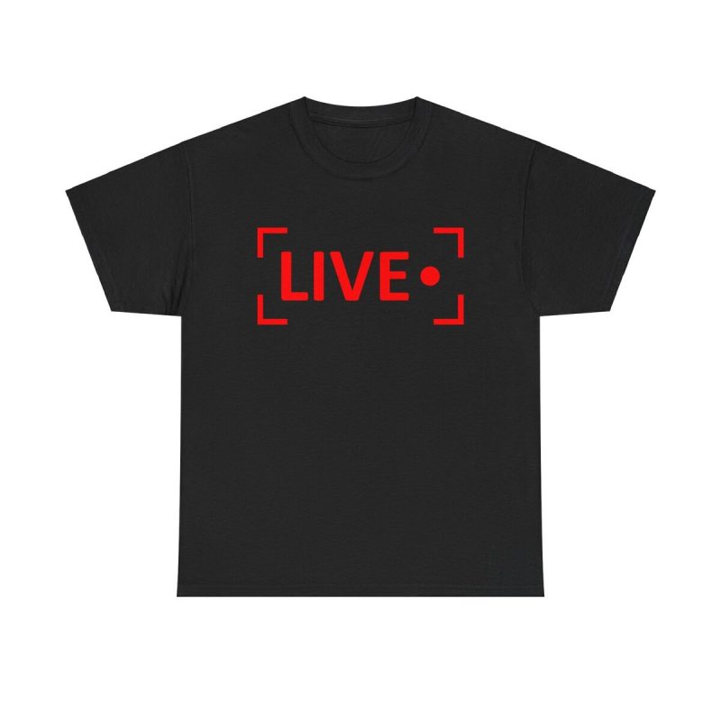 On Air Alert Unisex T-Shirt - Livestream Broadcast Stream Gamer Online Content Creator