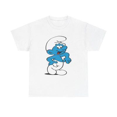 Papa Smurf Unisex T-Shirt - Cartoon Classic Retro 80s Animation Belgium Comics Cute