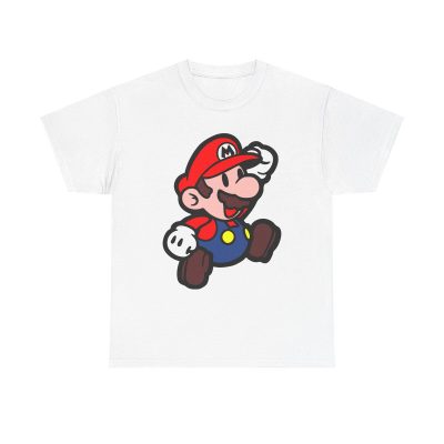 Paper Mario Unisex T-Shirt - Video Game Retro Classic Platformer Rpg