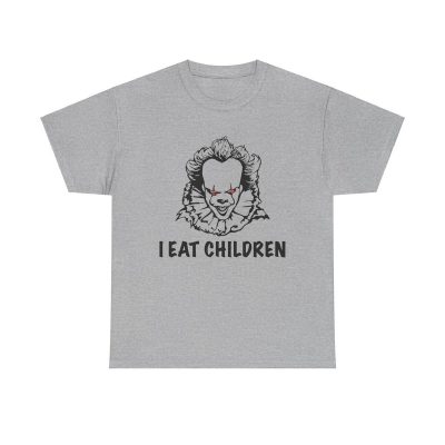 Pennywise I Eat Children Unisex T-Shirt - Horror Movie Clown It Stephen King Funny