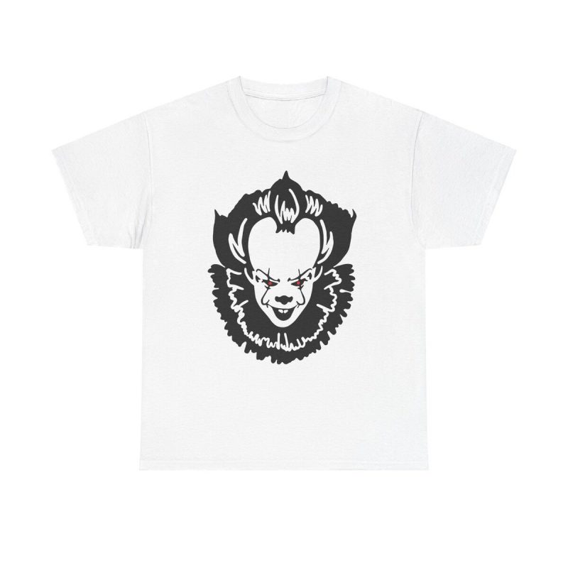 Pennywise Red Eyes Unisex T-Shirt - Horror Movie Clown It Stephen King Scary