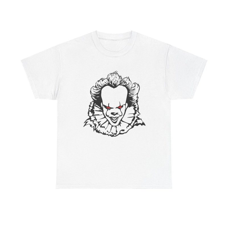 Pennywise Red Eyes Unisex T-Shirt - Horror Movie Clown It Stephen King Scary Cool