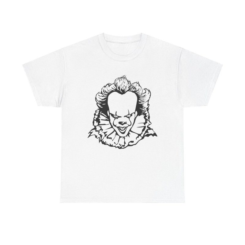 Pennywise Unisex T-Shirt - Horror Movie Clown It Stephen King Clown Scary Cool