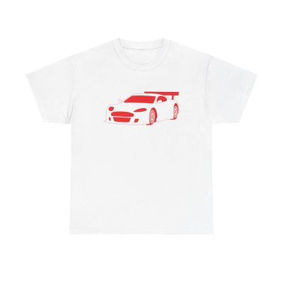 Red Racing Car Enthusiast Unisex T-Shirt - Car Lover Racing Fan Gear Speed Demon Shirt