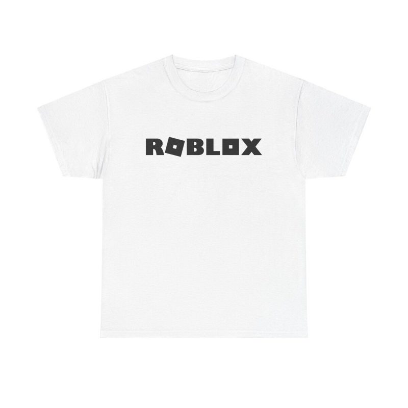 Roblox Logo Unisex T-Shirt - Video Game Gamer Gaming Gift Cool Logo Minimal Player