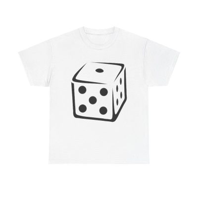 Rolling The Dice Unisex T-Shirt - Gambling Luck Chance Game Night Casino Vintage Retro