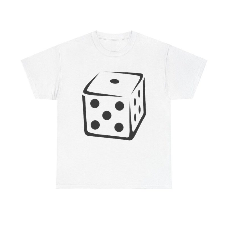 Rolling The Dice Unisex T-Shirt - Gambling Luck Chance Game Night Casino Vintage Retro