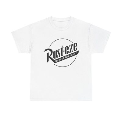 Rust-eze Bumper Ointment Unisex T-Shirt - Disney Pixar Cars Racer Sponsor Retro Vintage