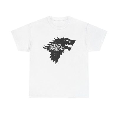 Se Acerca El Invierno Unisex T-Shirt - Direwolf Stark House Sigil Motto Game Of Thrones