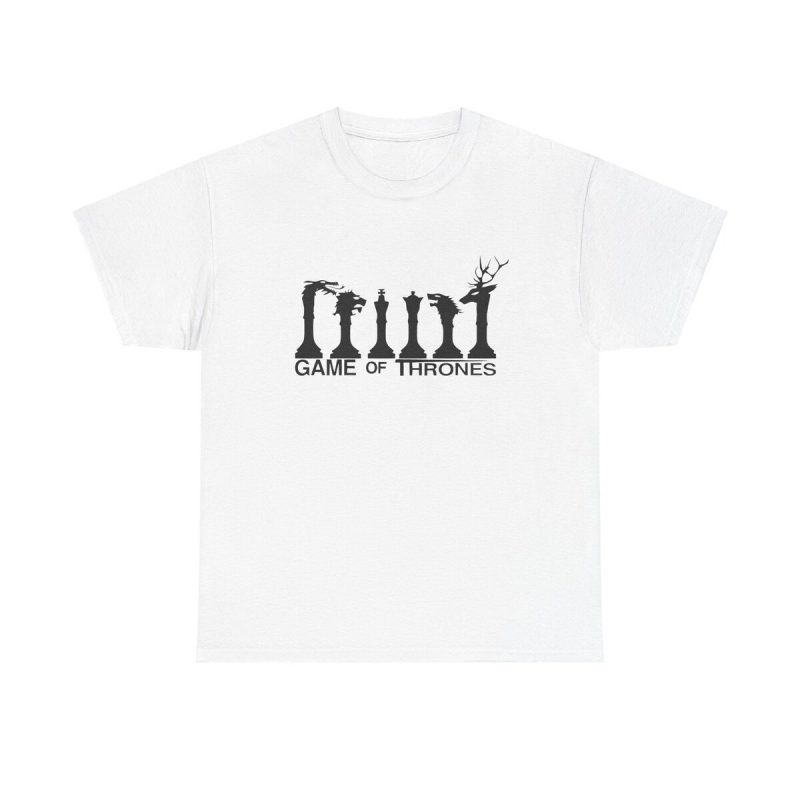 Sigil Chess Unisex T-Shirt - Game Of Thrones Targaryen Stark Lannister Baratheon Series