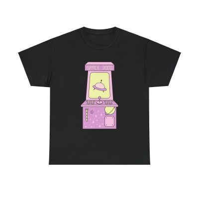 Space 3000 Arcade Game Unisex T-Shirt - Retro Gamer 80s Aesthetic Vintage Fun Pastel