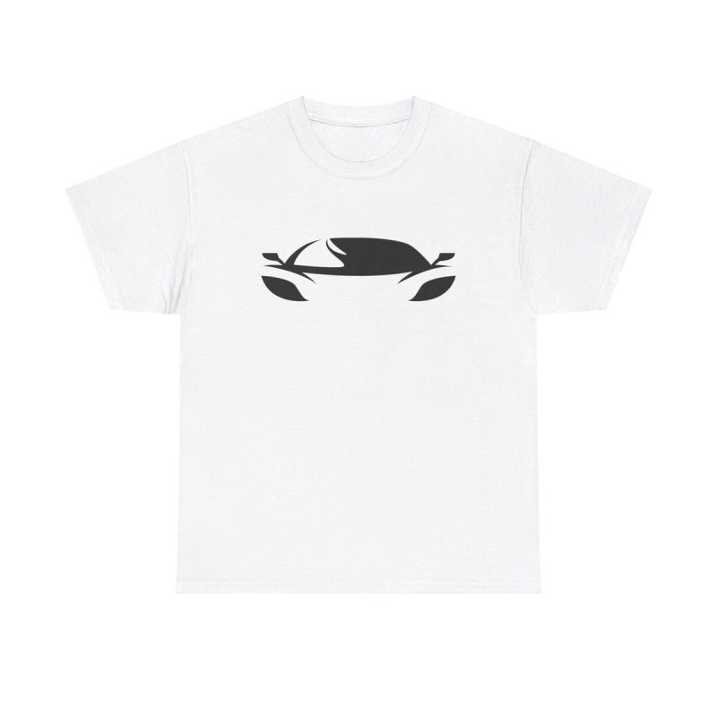 Sports Car Unisex T-Shirt - Cool Minimal Stylish City Black Racing Vehicle Driver Auto