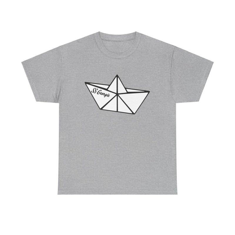 Ss Georgie Paper Boat Unisex T-Shirt - Iconic Paper Boat Horror Movie Scene Creepy