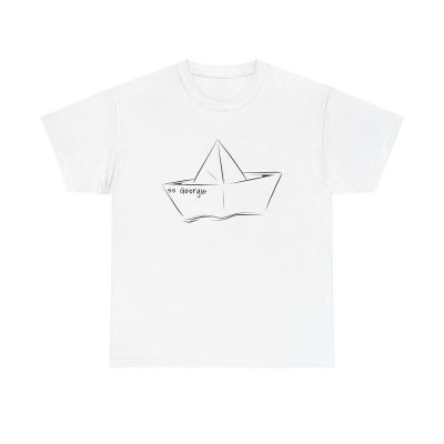 Ss Georgie Paper Boat Unisex T-Shirt - Iconic Paper Boat Horror Movie Scene Dark