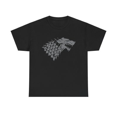 Stark Direwolf Unisex T-Shirt - Game Of Thrones House Stark Winterfell Sigil Tv Art