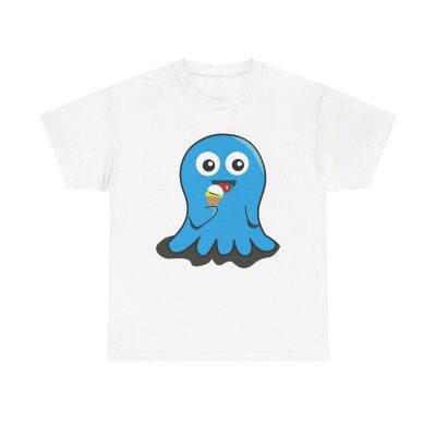 Sweet Tooth Tentacles Unisex T-Shirt - Cute Octopus Ice Cream Cartoon Kids Fun