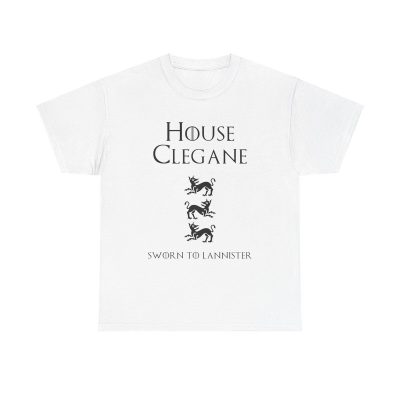 Sworn To Lannister Unisex T-Shirt - House Clegane Game Of Thrones Three Dogs Sigil