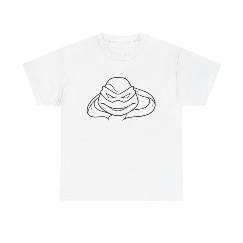 Tmnt Masked Turtle Unisex T-Shirt - Teenage Mutant Ninja Turtles Cartoon Classic Retro