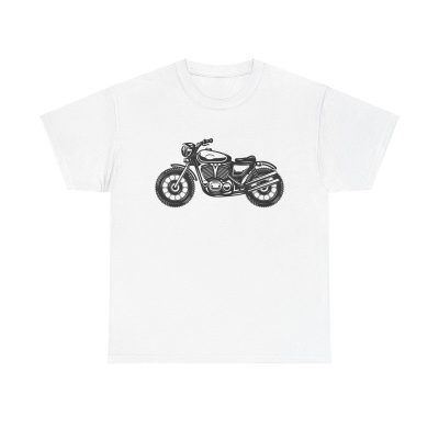 Vintage Biker Unisex T-Shirt - Motorcycle Cafe Racer Classic Custom Motorbike Gearhead