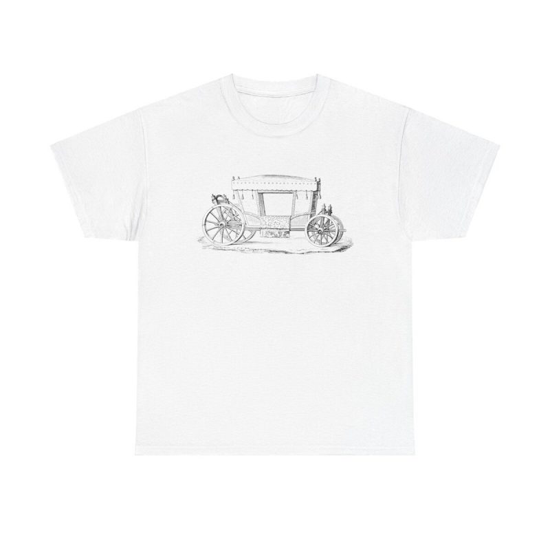 Vintage Carriage Unisex T-Shirt - History Horse-drawn Transport Antique Victorian Retro
