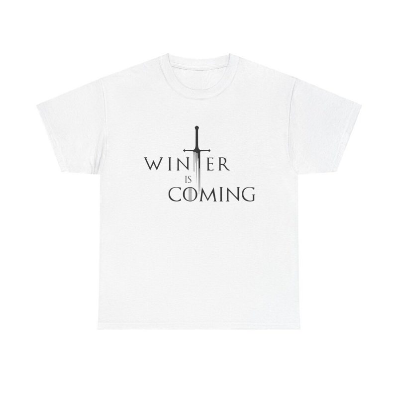 Winter Is Coming Unisex T-Shirt - Stark Game Of Thrones Tv Series Quote Got Winterfell